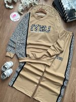 بلوز شلوار میو پلنگی - Image 2