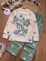 بلوز شلوار دختر و سبد گل - Image 5