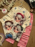 بلوز شلوار دختر و سبد گل - Image 11