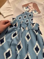 بلوز شلوار دختر آبی - Image 6