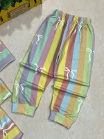 شلوار راحتی رنگارنگ (ایراددار)