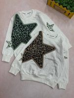 بلوز تک ستاره پلنگی (ایراددار)