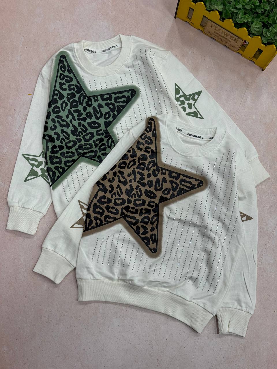 IMG_20260110_093850_769 بلوز تک ستاره پلنگی (ایراددار) - Image 1