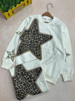 بلوز تک ستاره پلنگی (ایراددار) - Image 2