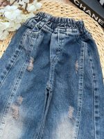 شلوار شافل حلالی آبی - Image 5