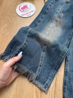 شلوار شافل حلالی آبی - Image 3