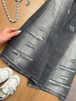 شلوار شافل برش هشتی ذغالی - Image 2