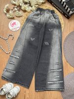 شلوار شافل برش هشتی ذغالی