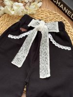 شومیز شلوار سیاه سفید - Image 4