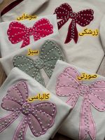 بلوز شلوار پاپیون پاستیلی - Image 2