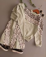 بلوز شلوار اسپرت پلنگی - Image 6