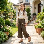 شلوار واید دمپا پاپیون - Image 11