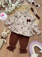 شومیز شلوار شکلات قلبی