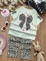 تیشرت شلوار دختر پلنگی - Image 6