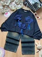 کراپ شلوار گل برجسته - Image 4