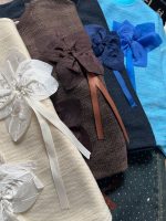 کراپ شلوار گل برجسته - Image 11