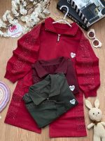 بلوز شلوار نیم زیپ نگینی