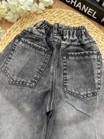 شلوار بغل نگین ذغالی - Image 3