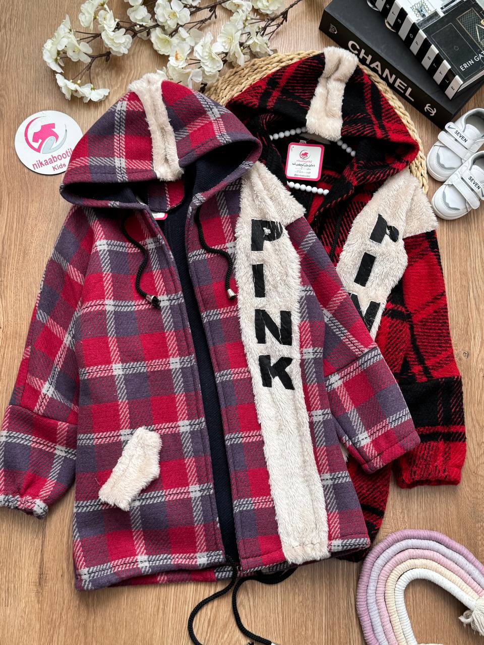 IMG_20260224_101059_785 شکت چهارخونه پینک (ایراددار) - Image 1