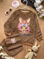 بلوز شلوار خرگوش پلنگی - Image 3