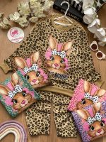 بلوز شلوار خرگوش پلنگی