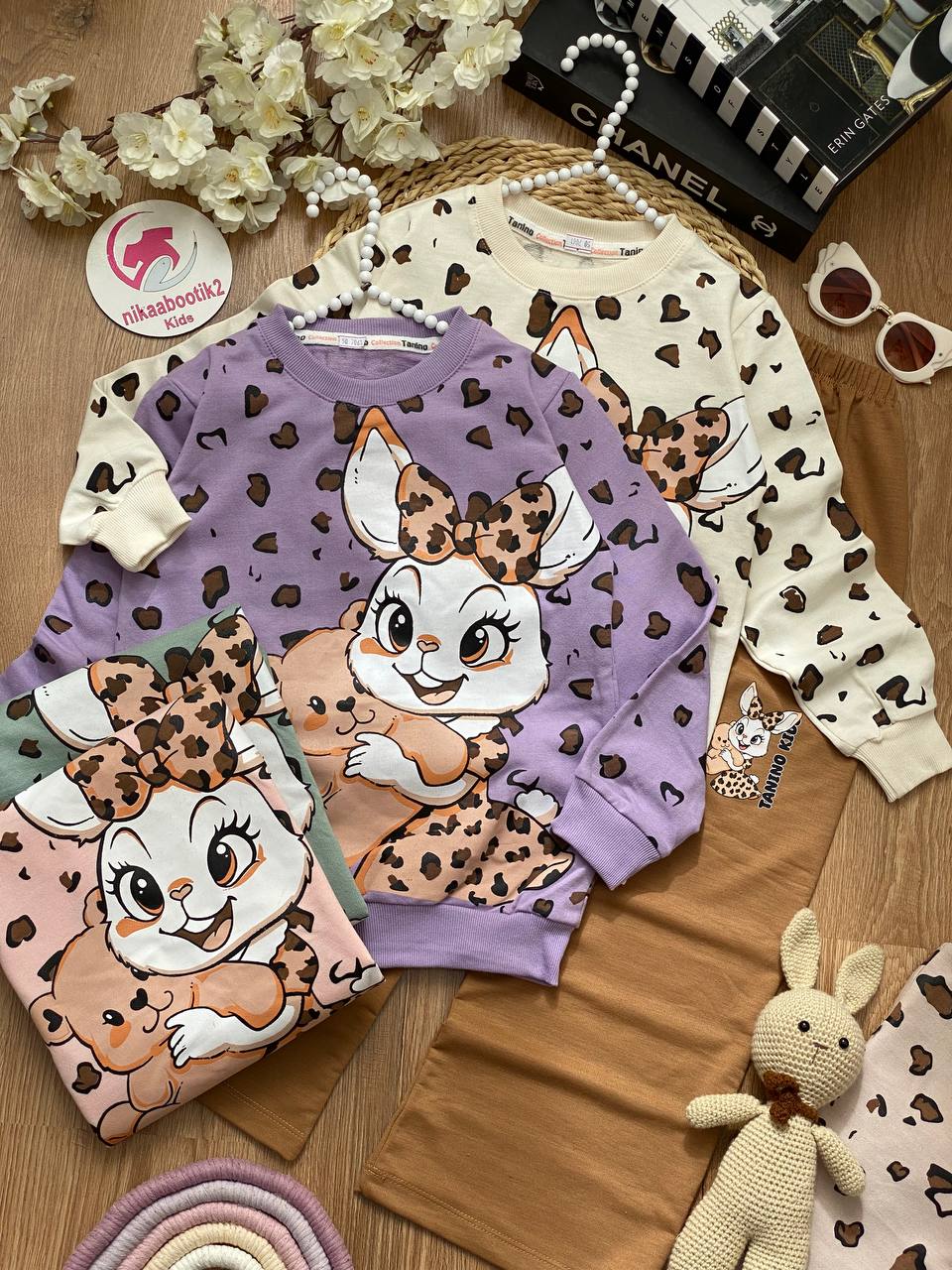 IMG_20260226_145154_575 بلوز شلوار خرگوش و عروسک - Image 1