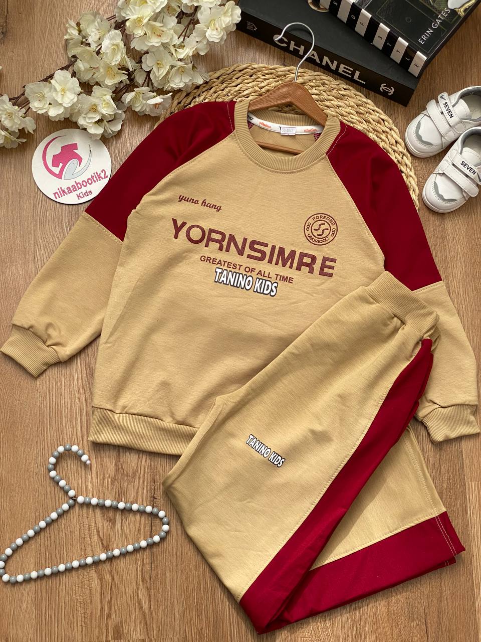 IMG_20260226_153134_064 بلوز شلوار نوار رنگی - Image 1