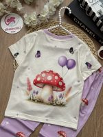 تیشرت شلوار قارچ و سنجاب - Image 6