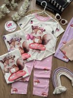 تیشرت شلوار قارچ و سنجاب