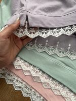 تیشرت شلوارک لبه گیپور - Image 8