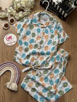 شومیز شلوار گره ای هاوایی - Image 5