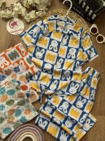 شومیز شلوار گره ای هاوایی - Image 11