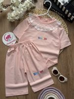 تیشرت شلوارک یقه گیپور - Image 6