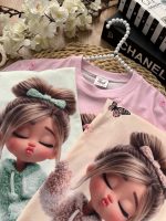 تیشرت شلوار دختر و پروانه - Image 8