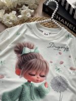 تیشرت شلوارک دختر و سنجاقک - Image 5
