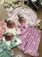 تیشرت شلوارک دختر و سنجاقک