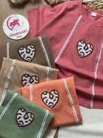 کراپ شلوار قلب گلدوزی - Image 12