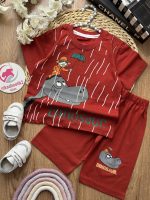 تیشرت شلوارک دایناسور - Image 2