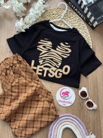 کراپ شلوار let’s go - Image 10