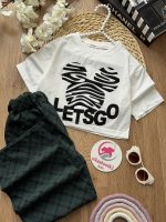 کراپ شلوار let’s go - Image 12