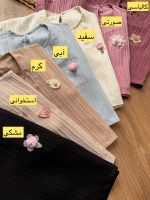 کراپ شلوارک گل سینه - Image 2