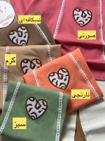 کراپ شلوار قلب گلدوزی - Image 7