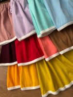 کراپ دامن یقه دار - Image 19