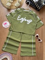 کراپ شلوار اینجوی مغزی دوزی - Image 6