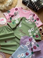 تیشرت شلوارک Flower - Image 2