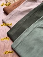 کراپ شلوار برگ شنل دوزی - Image 8
