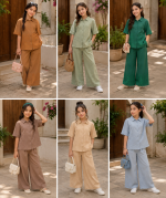 شومیز شلوار لبه گلدوزی - Image 17