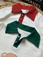 تیشرت شلوارک یقه دار خرسی - Image 8
