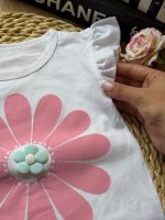 تاپ شلوارک بابونه برجسته - Image 7
