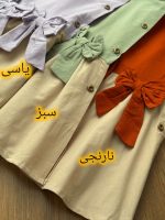 شومیز شلوار پاپیون برجسته - Image 11